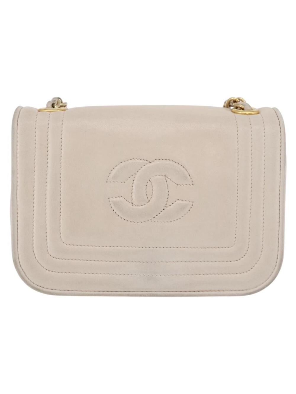 Chanel Vintage Cc Stitch Flap Bag #367279C18B